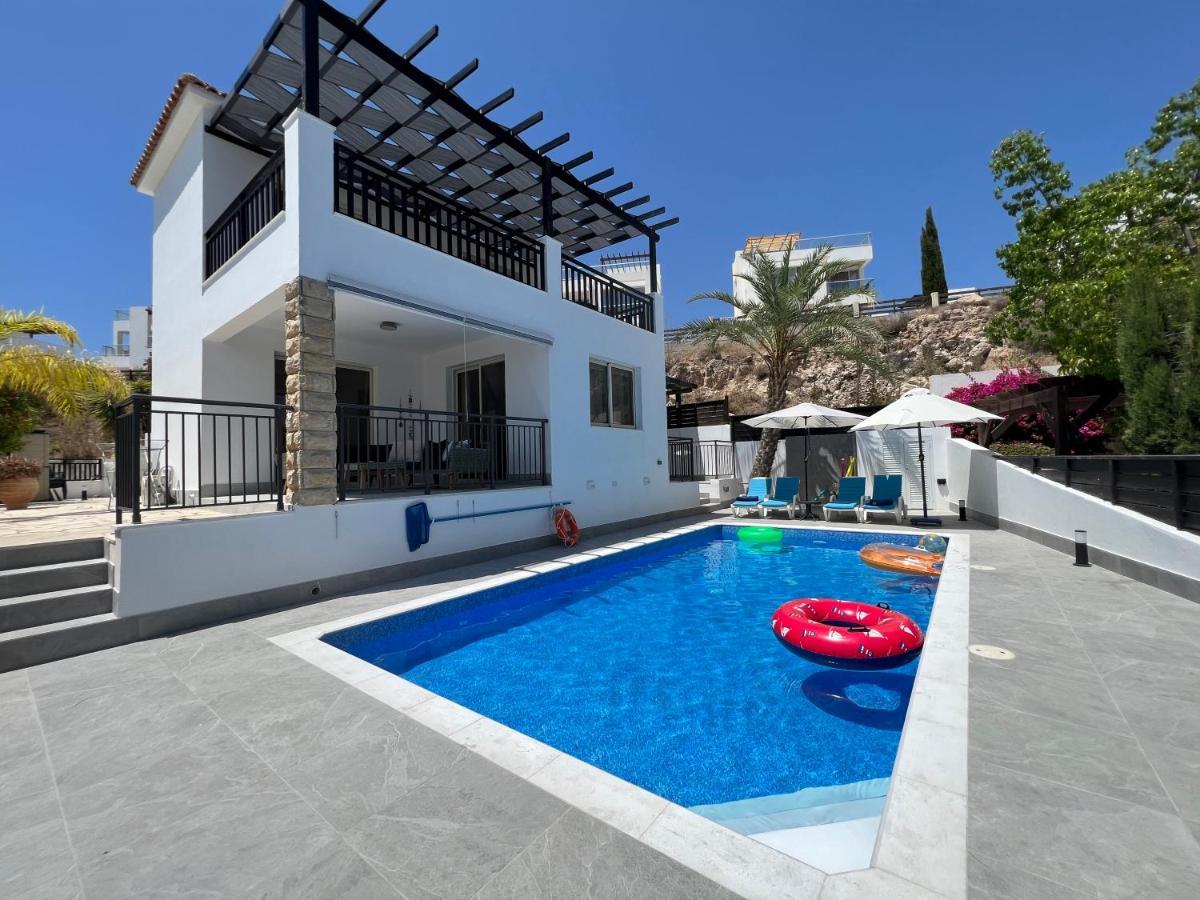 Villa Marina Sea-View Private Pool Peyia Extérieur photo