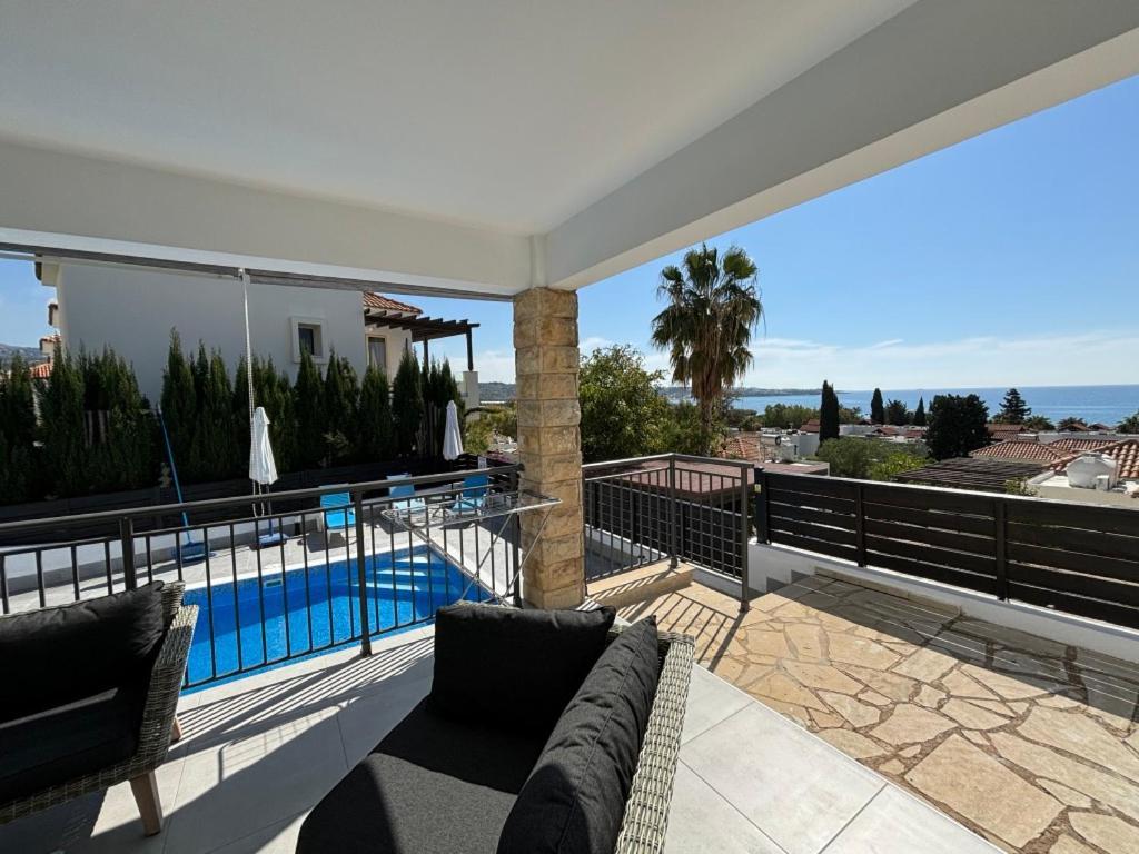 Villa Marina Sea-View Private Pool Peyia Extérieur photo