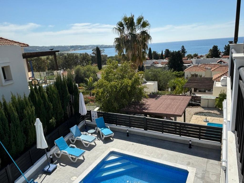 Villa Marina Sea-View Private Pool Peyia Extérieur photo